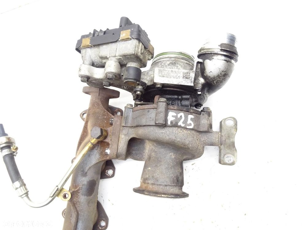 TURBOSPRĘŻARKA TURBO NASTAWNIK N47T 8515187 49335-19411 BMW X3 F25 184KM - 7