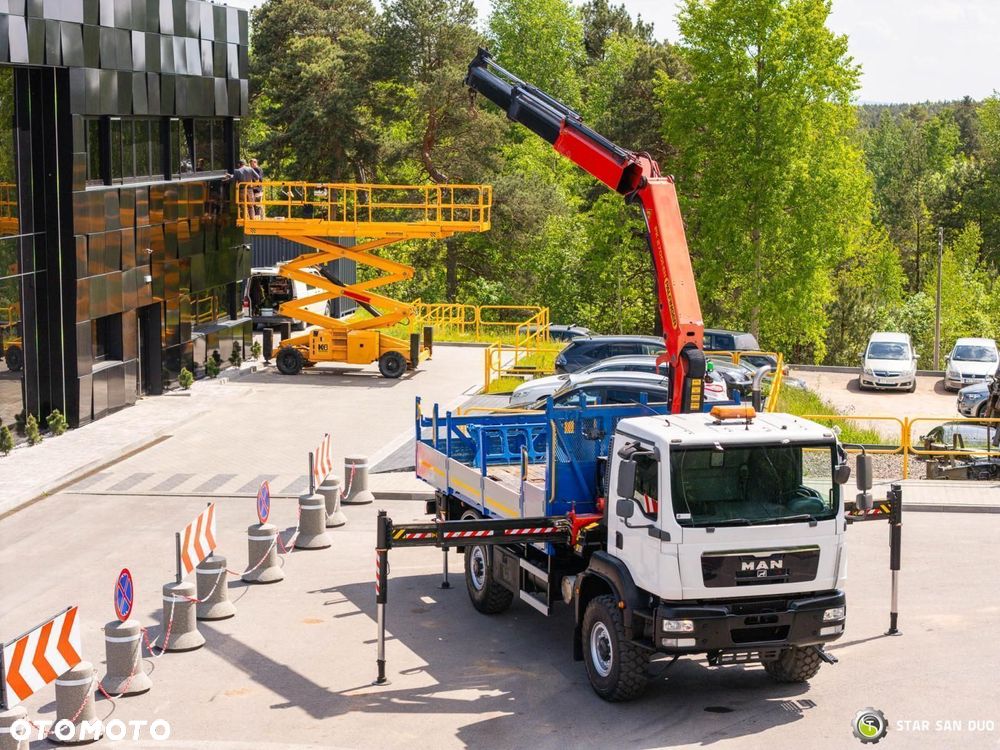 MAN TGM 18.250 4x4 PALFINGER PK 27001 HDS Żuraw Crane Kran - 3