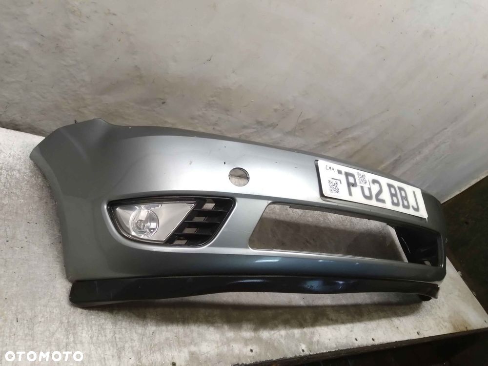ZDERZAK PRZÓD PRZEDNI DO FORD FIESTA VI MK.6 PRZEDLIFT HALOGENY SZARY SZARA - 3