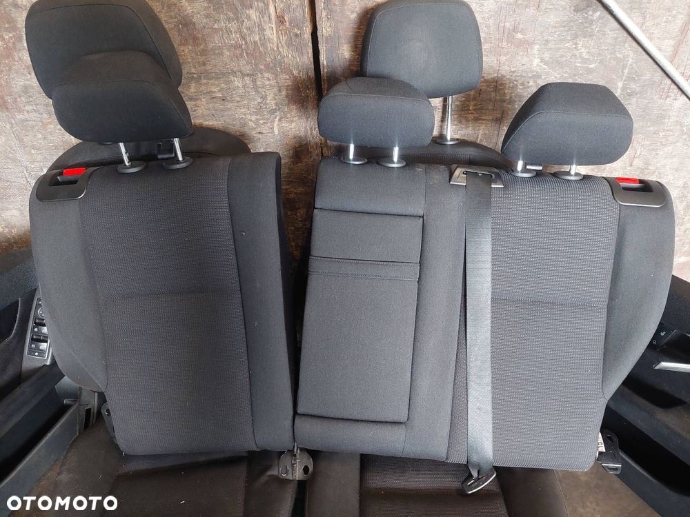 FOTELE KOMPLET LEWY PRAWY KANAPA TYŁ + BOCZKI MERCEDES W204 C KLASA KOMBI - 5