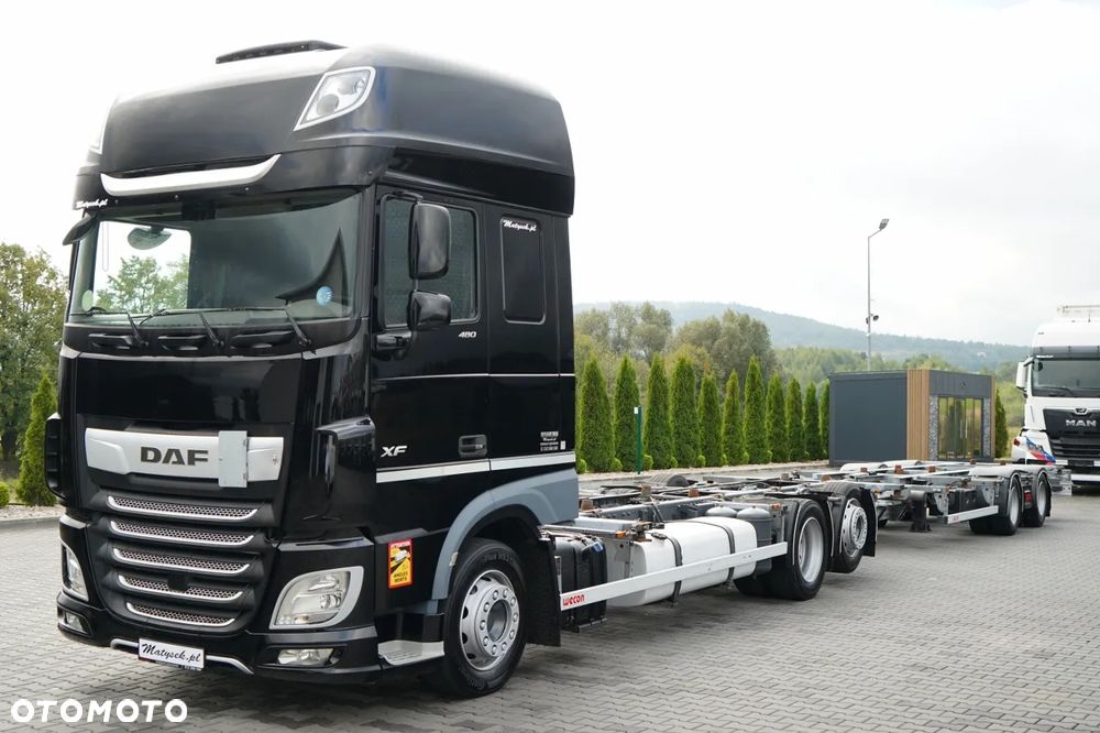 DAF XF 480 / BDF / 6X2 / ZESTAW TANDEM / SSC / KLIMATYZACJA POSTOJOWA / OŚ PODNOSZONA / WECON / PO KONTRAKCIE SERWISOWYM - 1