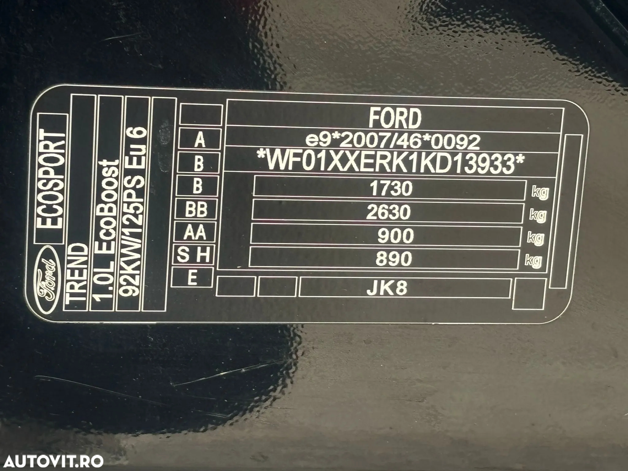 Ford EcoSport 1.0 EcoBoost Active - 22