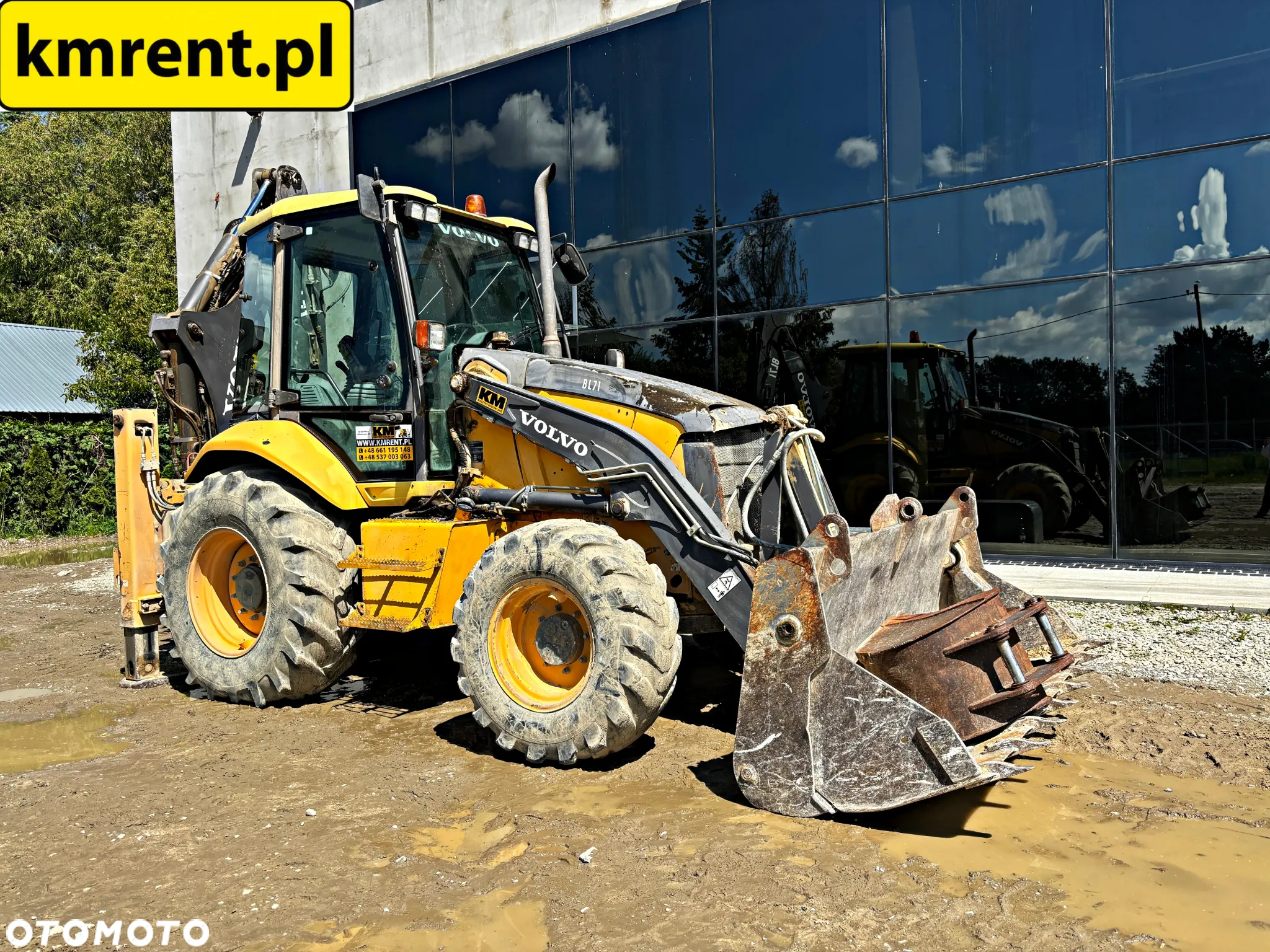 Volvo BL 71 KOPARKO-ŁADOWARKA 2008R. | JCB 3CX CAT 428 432 CASE 590 580 - 3