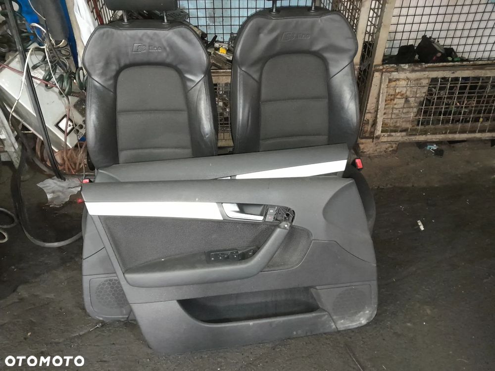 Fotele skórzane komplet AUDI A3 8P 05-08r. lift 5D S-line - 7