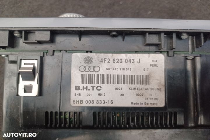 Comanda AC 4F2820043J 4F2820043J Audi A6 4F/C6 [2004 - 2008] wagon 5- - 4