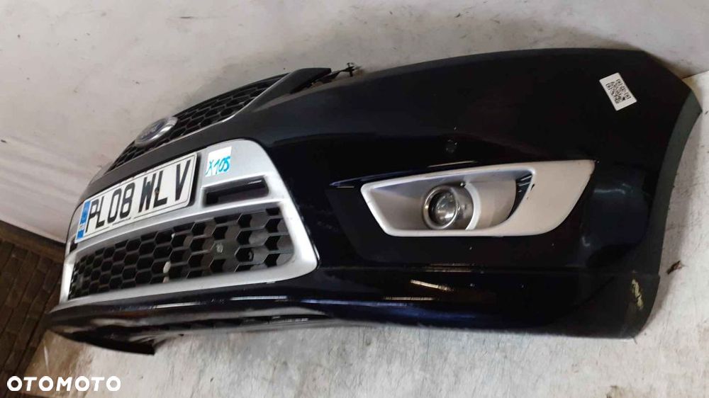 ! ZDERZAK PRZÓD PRZEDNI Ford Mondeo ST S Mk4 Titanium HALOGENY  CZARNY G6 - 3