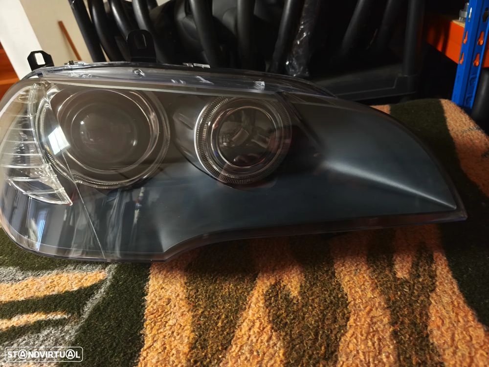Farol direito bi-xenon direcional BMW X5 E70 - 2