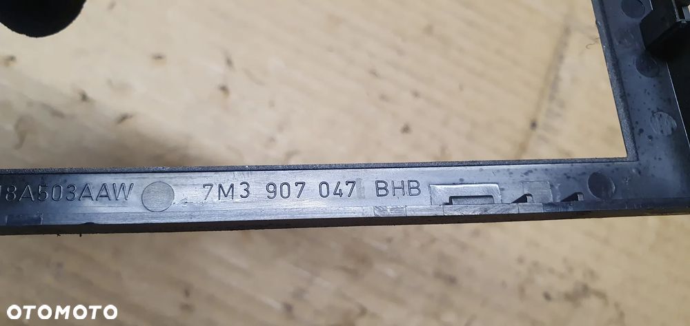 Ramka radia konsoli dekor Ford Galaxy MK1 Lift 7M3907047 - 4