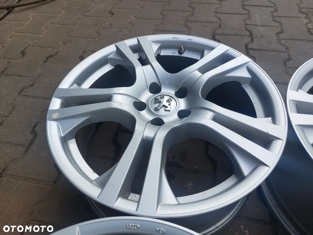 PEUGEOT 407 508 308 5008 3008 FELGI ALUMINIOWE R18 8J ET27 5X108 KBA 47281 PROSTE! - 6