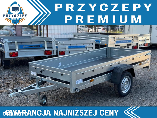 Martz Basic 264x126x30 WYPRZEDAŻ Przyczepka samochodowa Martz Basic pod płytę OSB