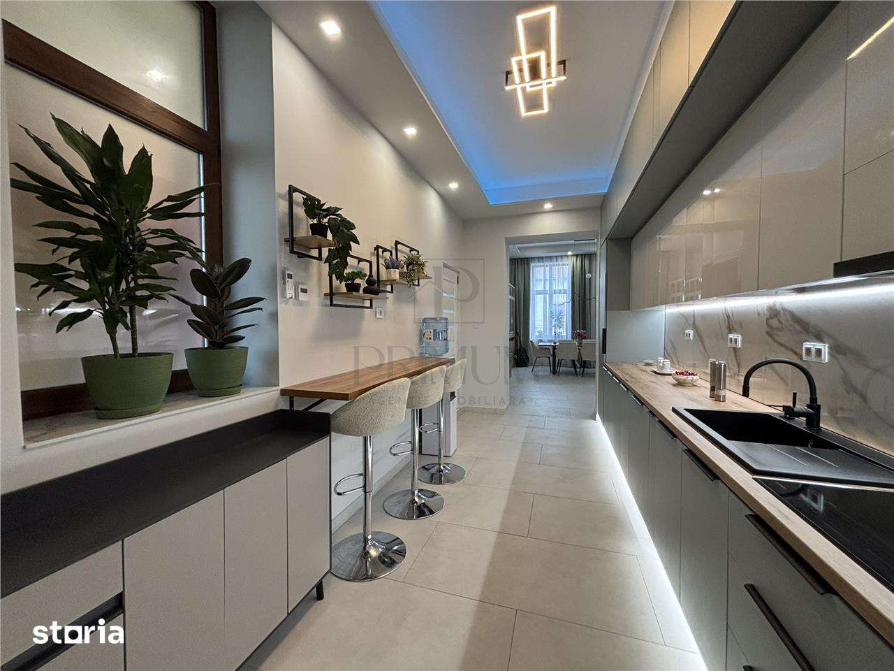 CENTRAL - 2 CAMERE - ETAJUL 1 - INCALZIRE IN PARDOSEALA - RENOVAT LUX - Imagine principală: 2/11