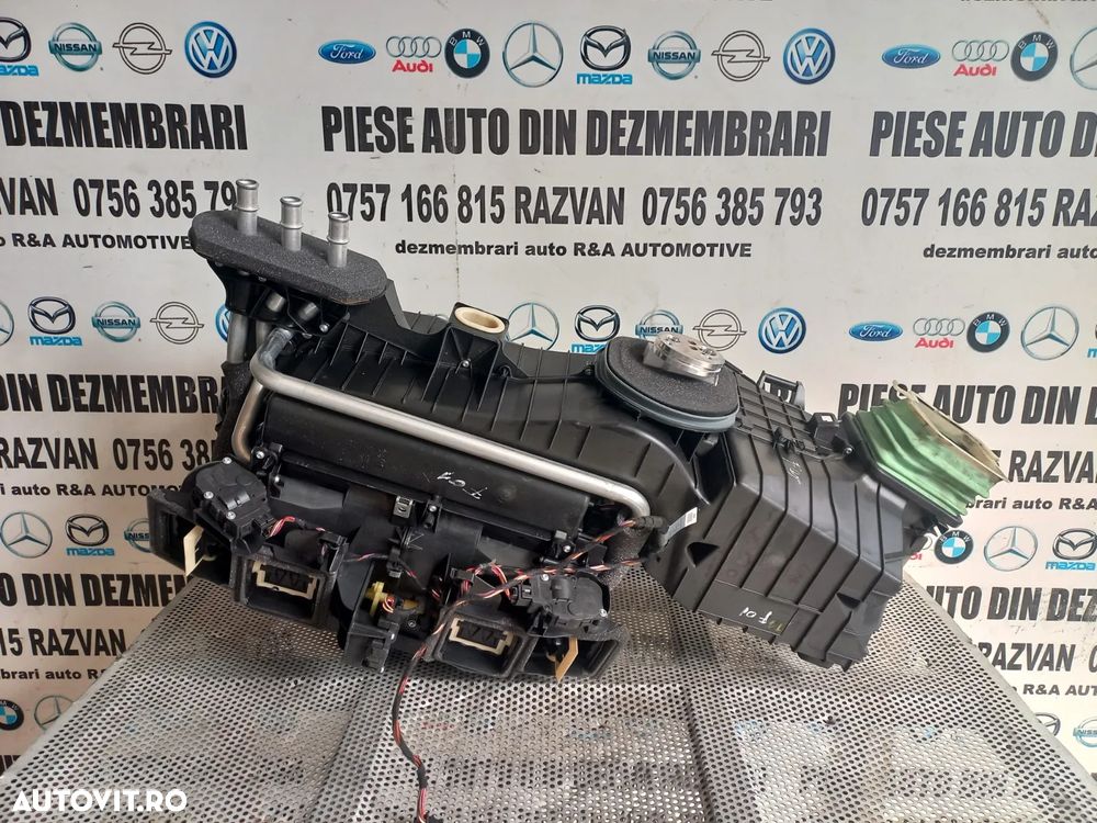Tulumba Carcasa Aeroterma Bord Bmw Seria 7 F01 F02 F03 F04 Completa Fara Aeroterma Volan Stanga Eur - 4