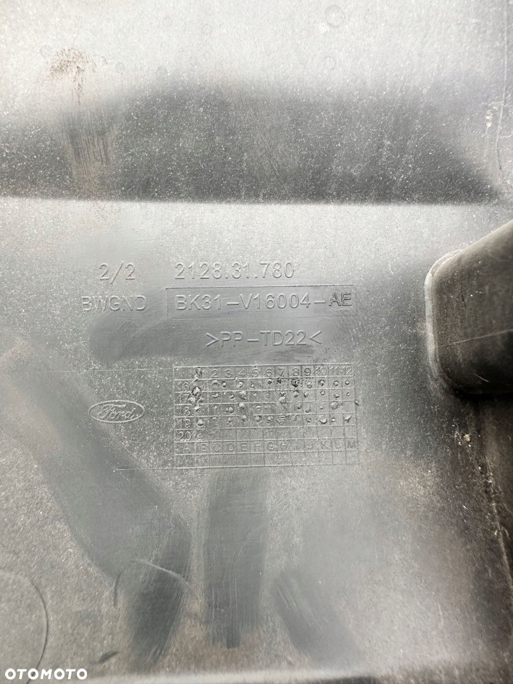 Trójkąt Błotnika Lusterka Prawy Ford Transit Custom MK8 BK31-V16004-AE - 3