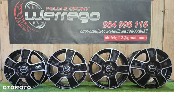 NOWE ALUFELGI OPEL 16x5x118 - Movano, Vivaro - 1350 KG/szt