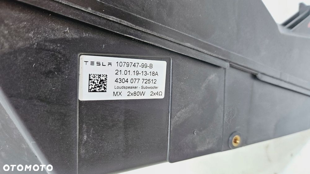 subwoofer tesla model 3 1079747-99-b - 7