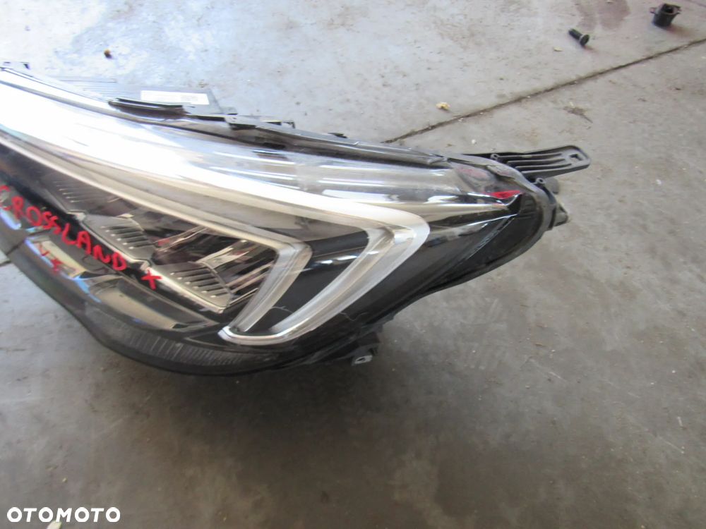 opel crossland x lewa prawa lampa przednia full led uk - 8