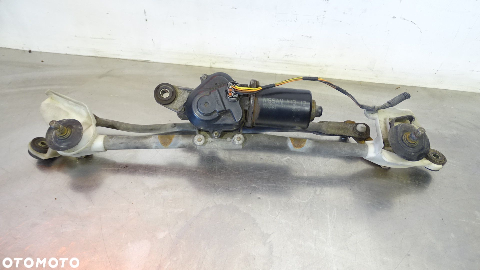 MECHANIZM WYCIERACZEK PRZÓD NISSAN NOTE 1.5 28810AX700 - 1