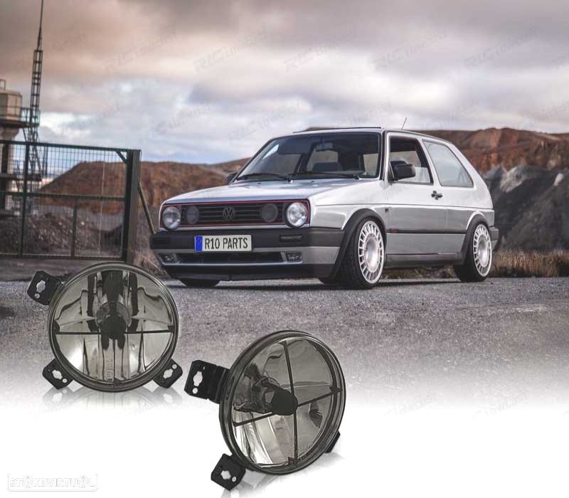 FARÓIS VOLKSWAGEN VW GOLF MK2 83-91 FUMADO INTERNO - 1