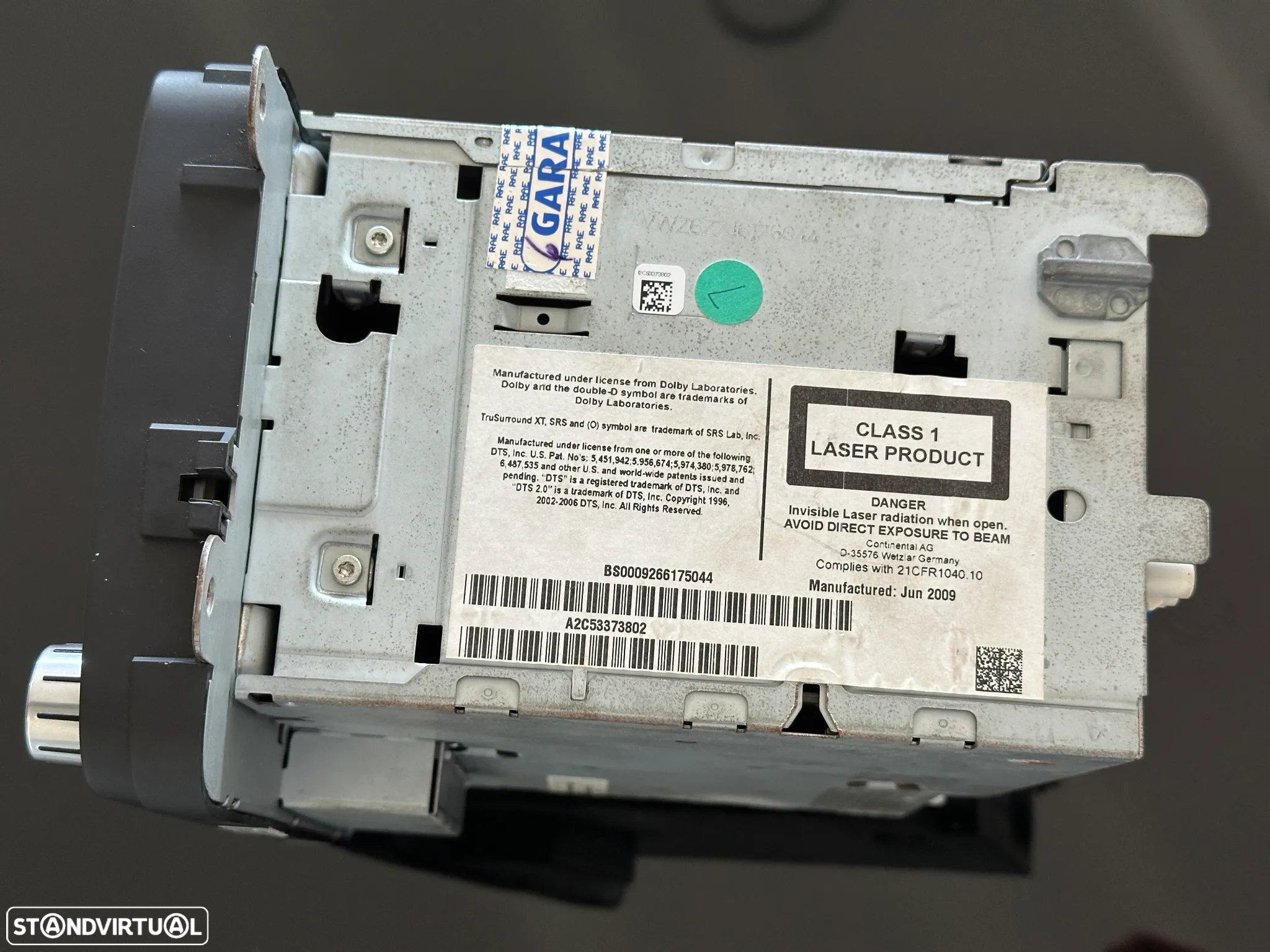 Auto-Rádio VW RNS 510 - VW Golf/VW Passat - 5