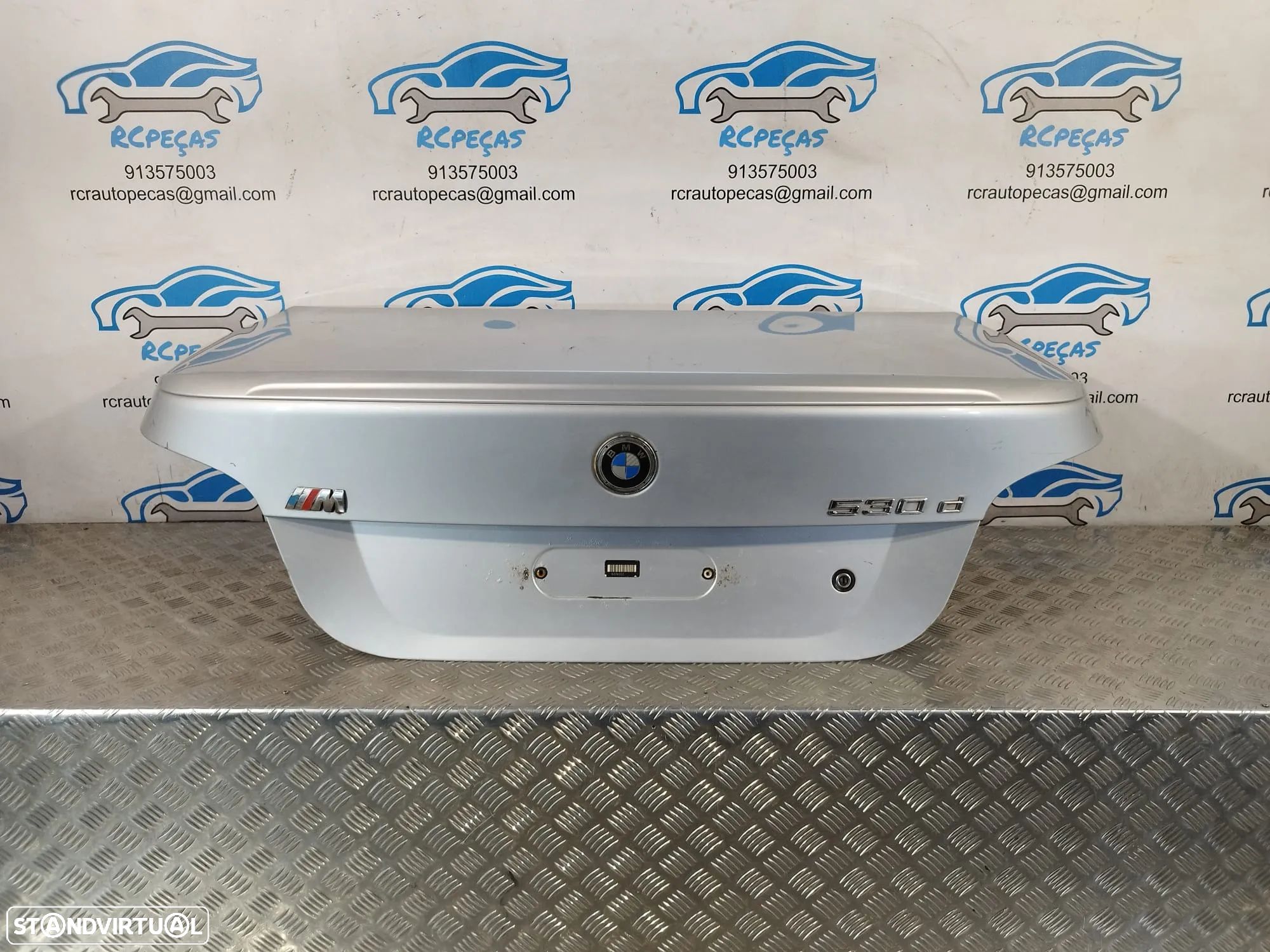 PORTA TAMPA MALA BMW SERIE 5 E60 41627122441 7122441 FECHO PUXADOR AILERON SPOILER - 1
