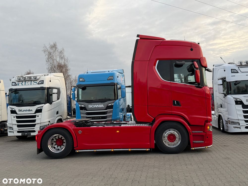 Scania 580s Scania z Niemiec ASO kontrakt serwisowy idealny stan v8 4x2 - 10