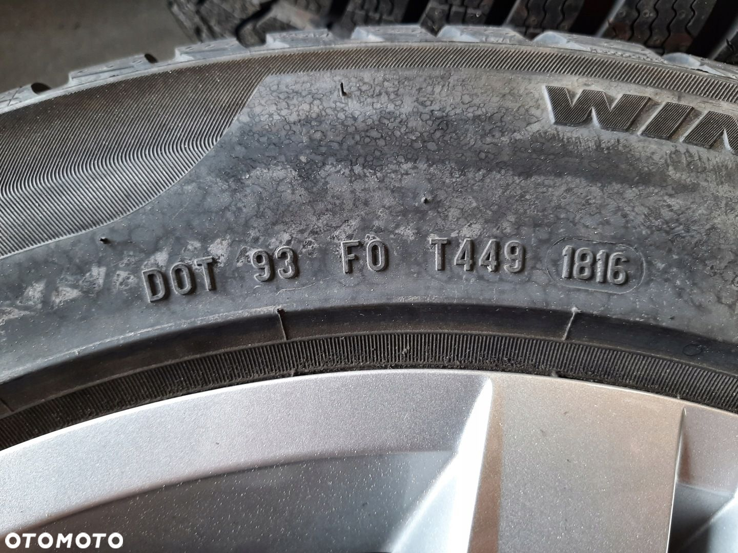 VW GOLF VII 7 ZIMOWE 205/60 R16 FELGI STALOWE 5Q0601027A KOMPLET koła - 8