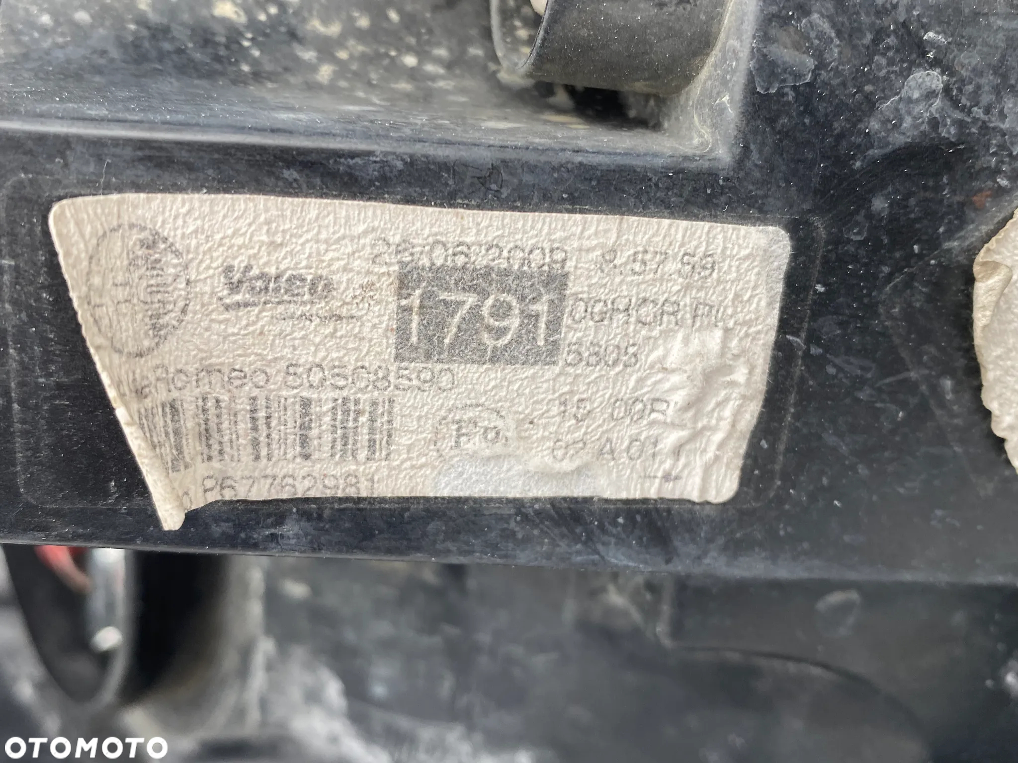 lampy alfa mito z ramkami komplet eu całe - 7