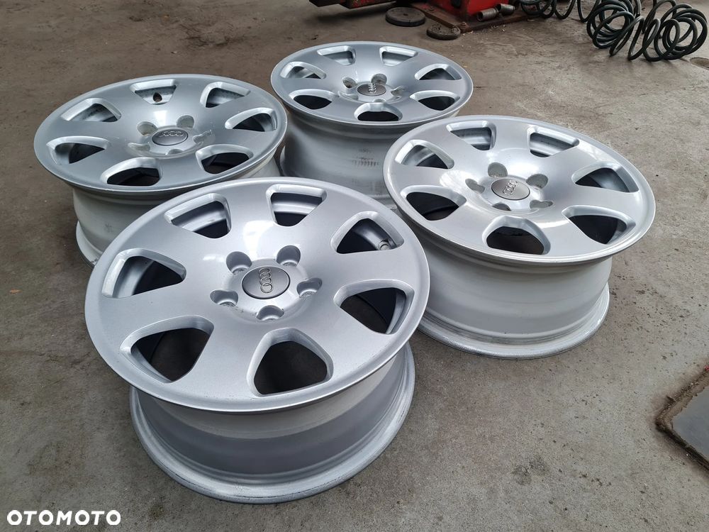 4x Felgi Aluminiowe AUDI 7x15 5x112 ET39 8E0601025 ORYGINAŁ - 3