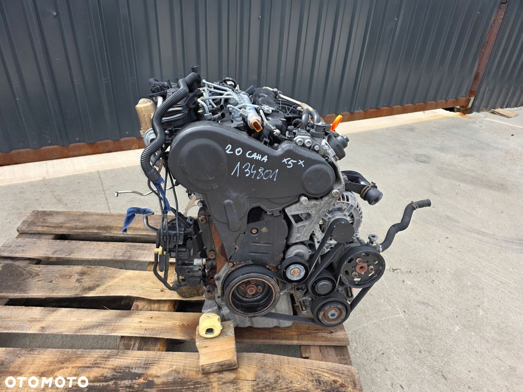 SILNIK KOMPLETNY AUDI A4 B8 A5 A6 SEAT EXEO 2.0 TDI CAH CAHA 134801KM *5* - 1