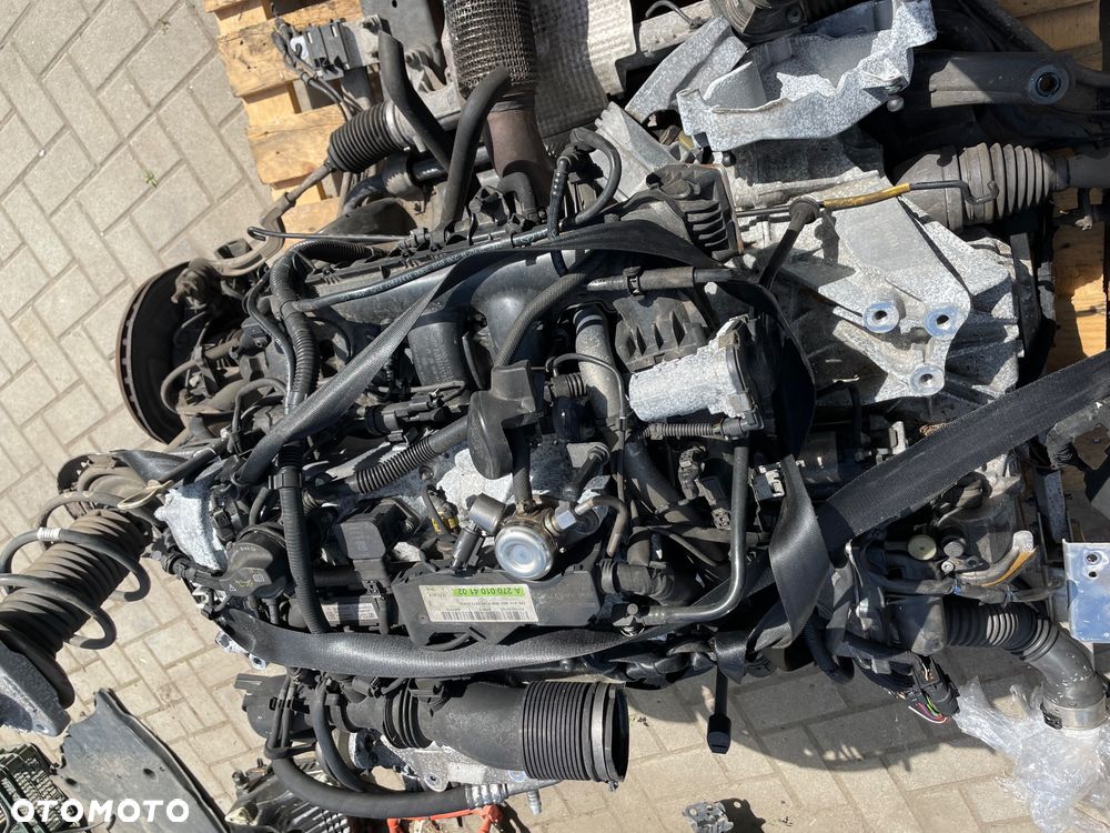 SILNIK KOMPLETNY MERCEDES W176 W246 C117 1.6 CGI A2700104102 - 1