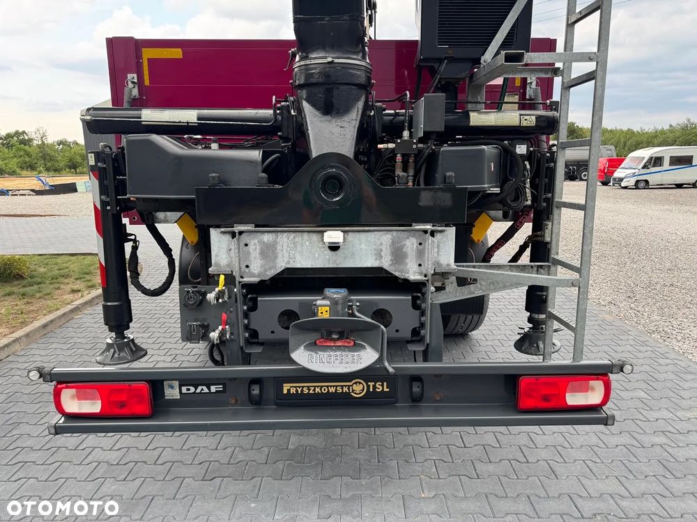 DAF XF 450/6X2/HDS HIAB FASSI F195AS/CAŁY NA PODUCHACH/CHWYTAK PALETOWY Z ROTATOREM/UDZWIG 1600 KG NA 11M/ Z NIEMIEC - 23