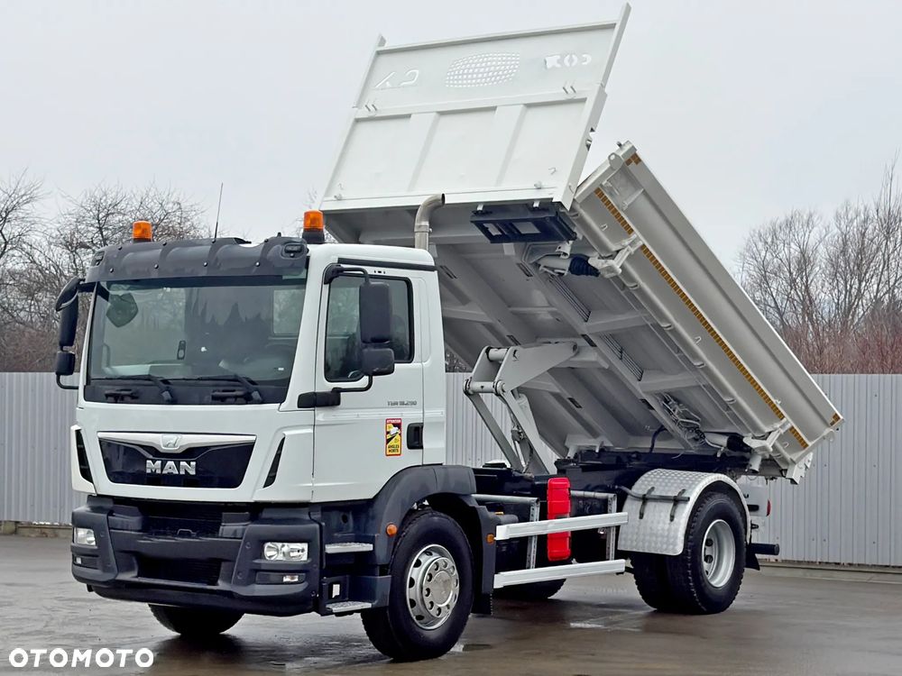 MAN TGM 18.290 * WYWROTKA 4,65 m * STAN BDB - 3