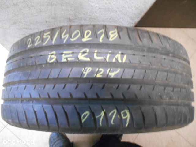Opona pojedyńcza 225/40r18 berlin summer uhp 1 7,5mm lato - 1