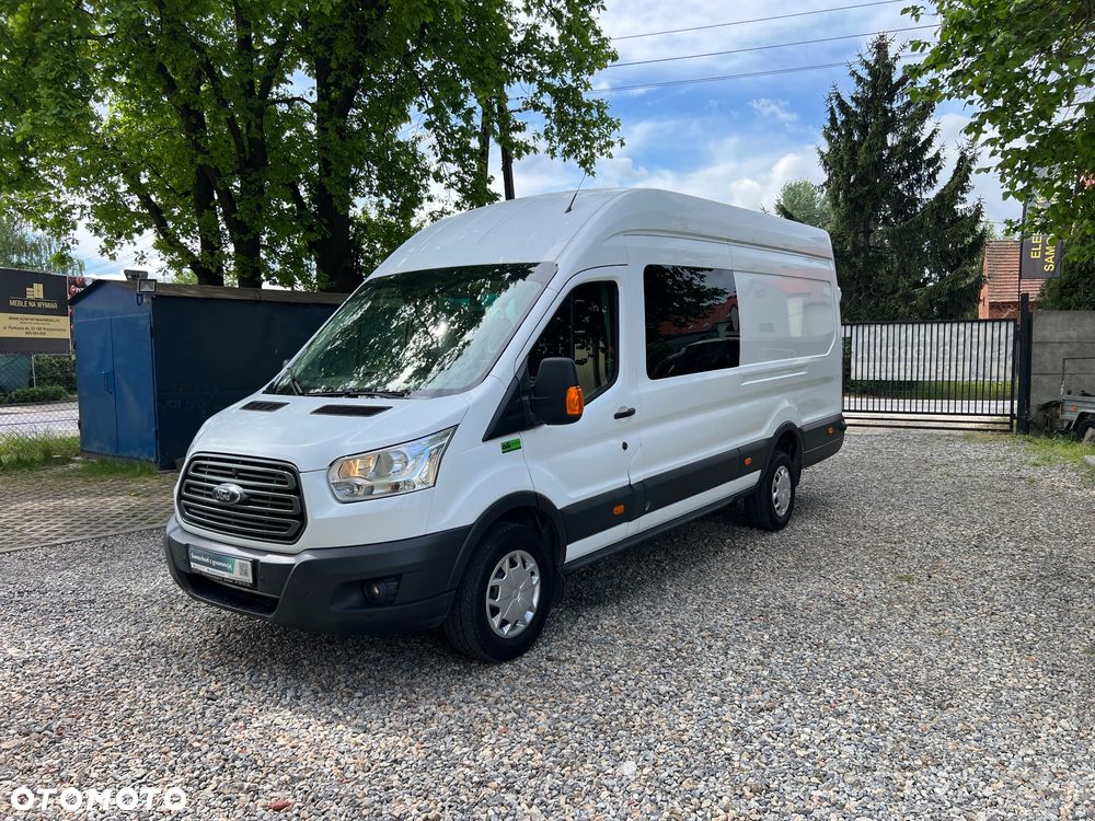 Ford Transit Furgon Brygadowy L4H3 Jumbo Salon Polska FV Vat 23% - 2
