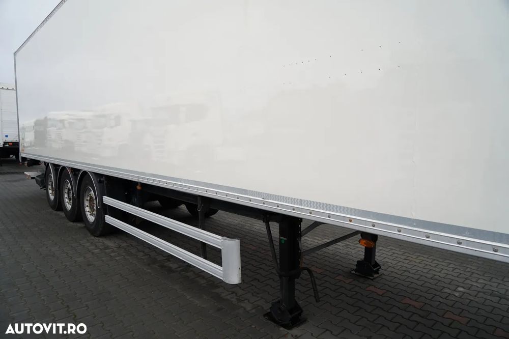 Fruehauf CONTAINER / LOT / OBLOAN RULANT / LIFT DHOLLANDIA / AXĂ SUSPENDATĂ / SAF / PODEA REZISTENTĂ - 9