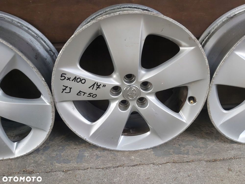 ALUFELGI 17 5 x 100 Toyota Prius Avensis T25 Celica - 6