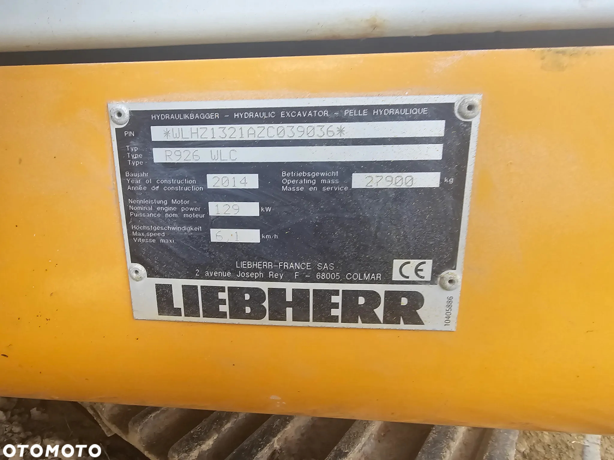Liebherr R926 WLC/ Rototilt/Długie ramię/Błotniaki - 11