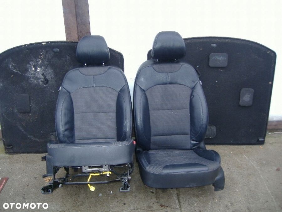 KIA NIRO FOTELE FOTEL komplet SKÓRA + materiał - 4