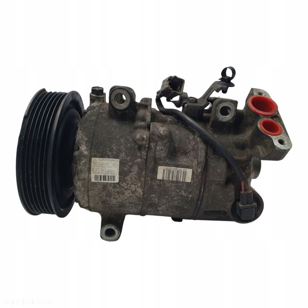 SPRĘŻARKA KLIMATYZACJI Renault Megane III Scenic III 1.5 DCI 8200939386 - 1