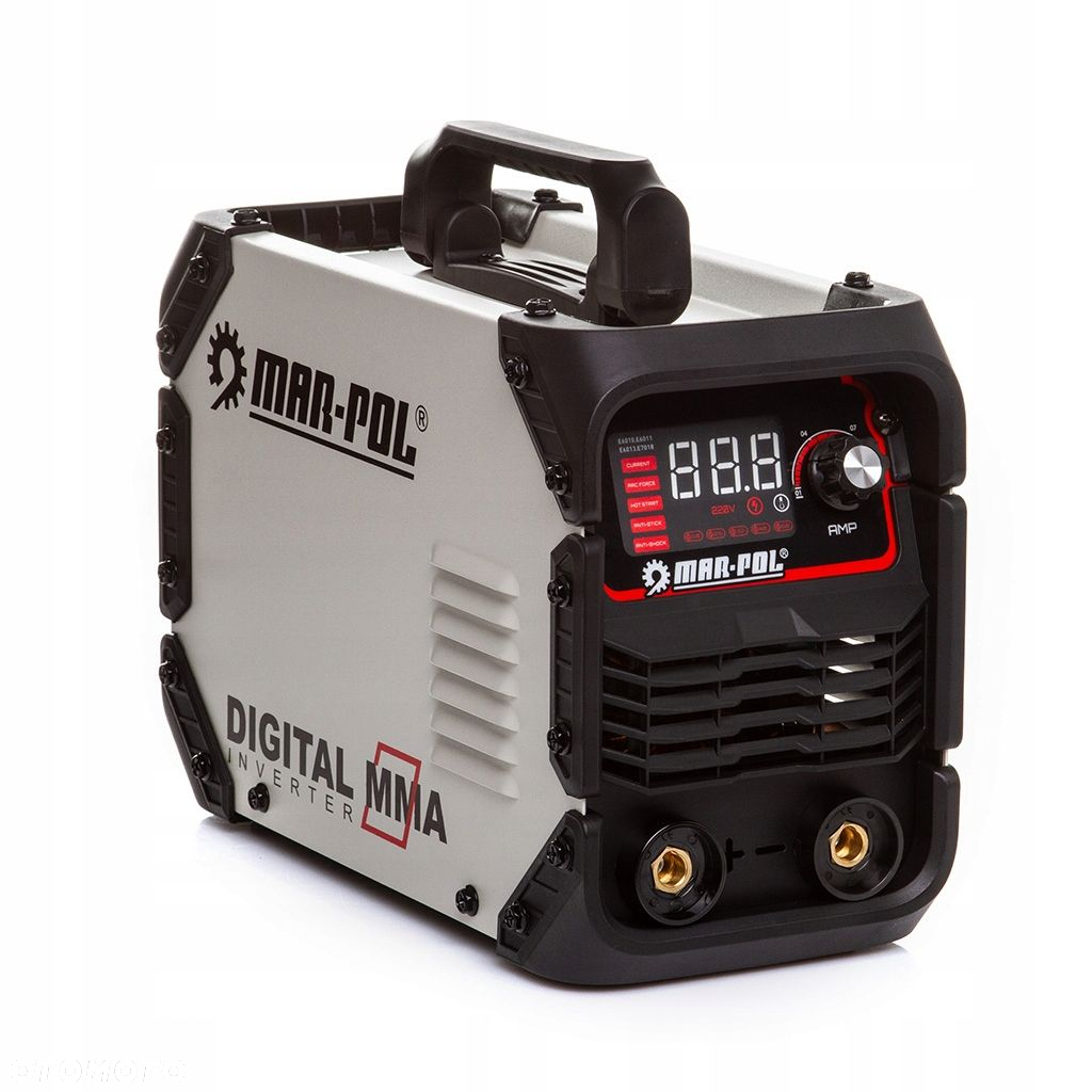 SPAWARKA INWERTOROWA INWERTEROWA 300A LCD MMA IGBT TIG LIFT MASKA PRZEWODY - 2