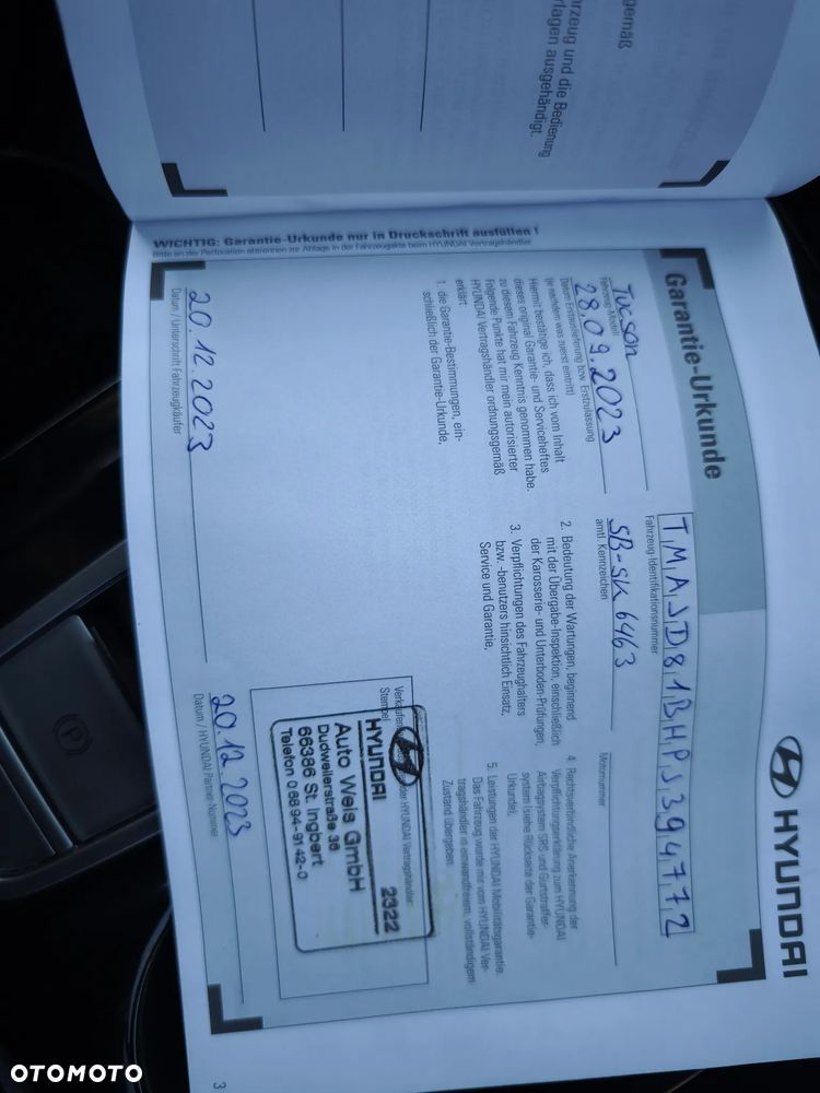 Hyundai Tucson 1.6 T-GDi 48V Executive N Line 4WD DCT - 19