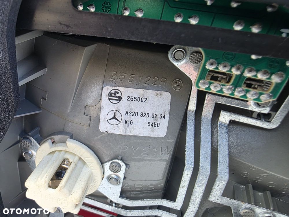 MERCEDES W220 s-klasa lampa prawa tylna 98-05 - 4