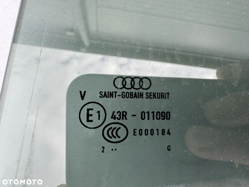 Audi A4 B9 Sedan szyba drzwi tył tylna prawa lewa - 4