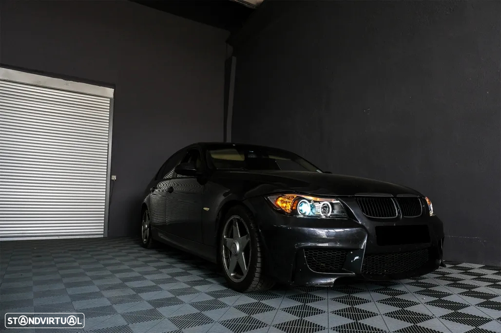 Faróis Bmw Série 3 E90 E91 (2005 a 2008) Look Xenon - 12