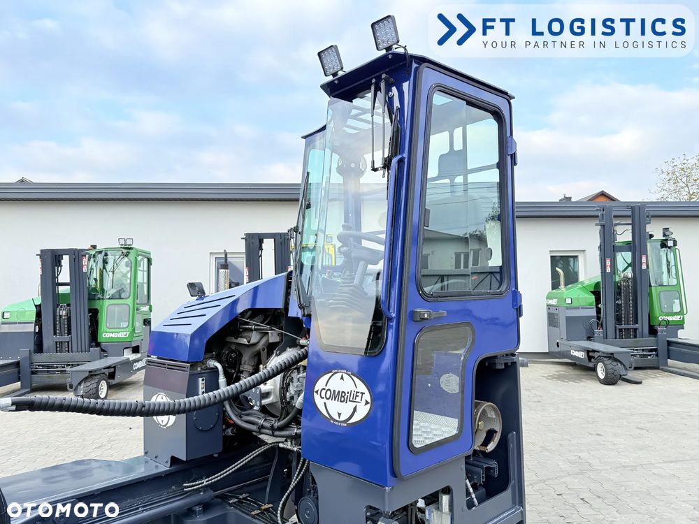 Combilift WÓZEK CZTEROKIERUNKOWY - WIELOKIERUNKOWY | COMBILIFT C4500S | GAS | TRIPLEX 5550MM | POZYCJONER WIDEŁ | WOLNY SKOK | NOWE OPONY | PO SERWISIE | STAN IDEALNY | Szeroka oferta wózków czterokierunkowych i bocznych, dopasowanych do różnorodnych potrzeb i zastosowań - 35