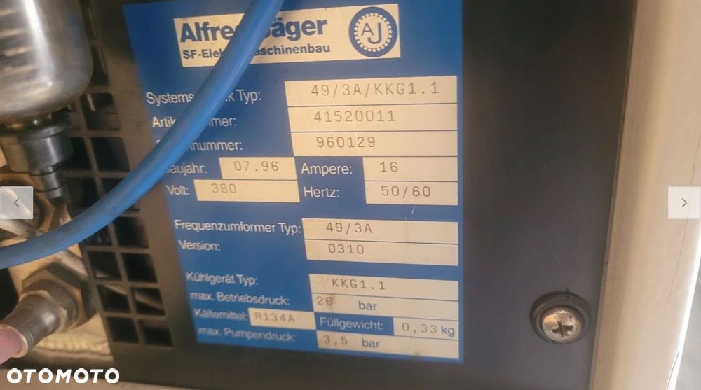 Części Wrzeciono szybkoobrotowe Alfred Jäger Jaeger frez - 2