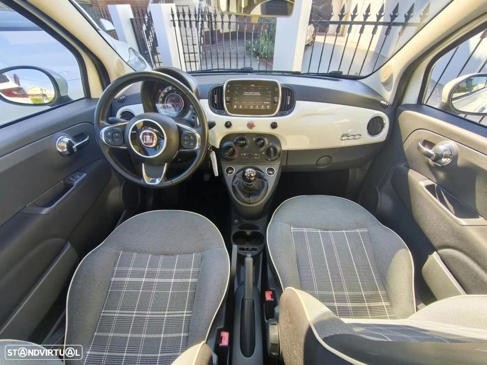 Fiat 500 1.2 Lounge S&S - 10