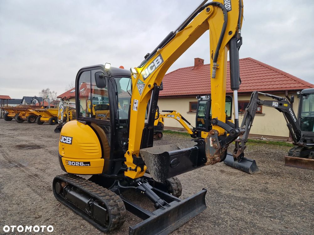 JCB 8026 Cts , 15c-1  8018 Yanmar Vio 27, SV 26 , Volvo ECR 25D, Takeuchi TB 23 R 230 - 8