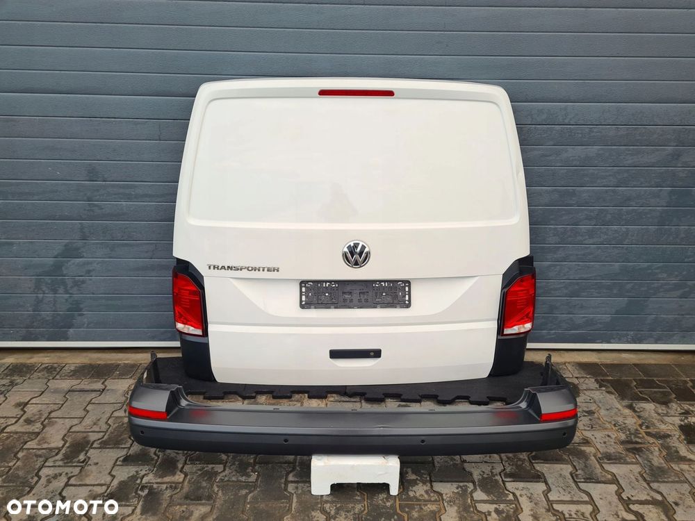 VW T6.1 kompletny tył klapa zderzak lampy ślizg PDC BIAŁY LB9A - 1