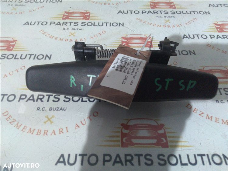maner exterior usa stanga spate renault clio thalia an fabr.2010 - 1